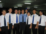 Mr. Ho with 2003/04 exco