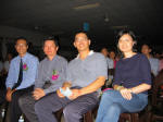 From left: First FAU chairman, Mr. Ho, First FAU advisor, Dr. Wong, 95/96 FAU chairman, Mr. Tan and current FAU advisor, Miss Na.